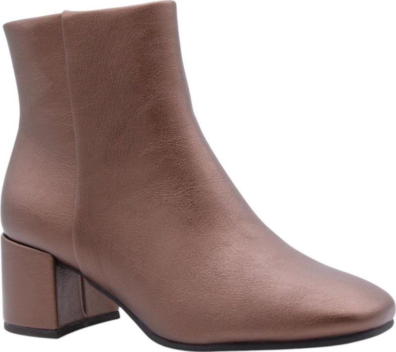 Marco Tozzi - Enkellaars - Bruin - Kunstleer