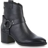 MARCO TOZZI Bottines - Zwart - Leder - Met Rits
