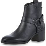 MARCO TOZZI Bottines - Zwart - Leder - Met Rits