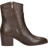 SUB55 Enkellaarsjes Hak Enkellaarsjes Hak - cognac