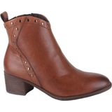 MARCO TOZZI - 2-25381-43 - Enkellaarzen - Cognac - Leer
