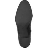 Marco Tozzi - Enkellaarsjes - Zwart - Synthetisch - Blokhak