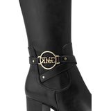 Marco Tozzi - Enkellaarsjes - Zwart - Synthetisch - Blokhak