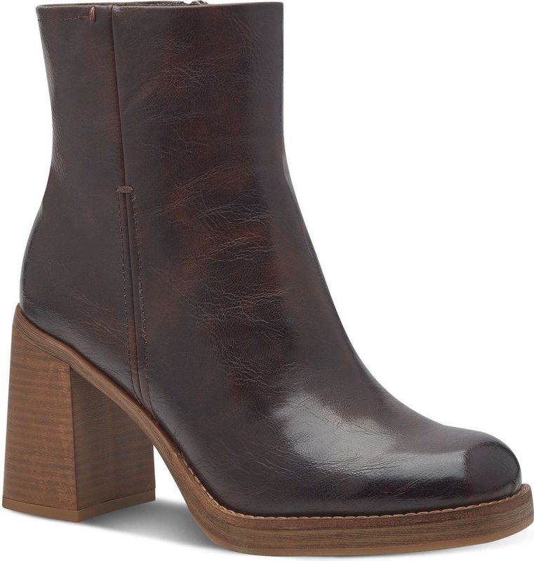 MARCO TOZZI - Bottines - Café - Materiaal Synthétique