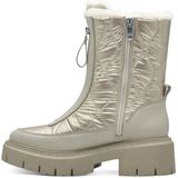 Marco Tozzi - Enkellaarsje - Zwart - Textiel/Synthetisch - F-breedte