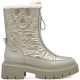 Marco Tozzi - Enkellaarsje - Zwart - Textiel/Synthetisch - F-breedte