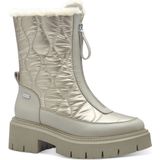 Marco Tozzi - Enkellaarsje - Zwart - Textiel/Synthetisch - F-breedte