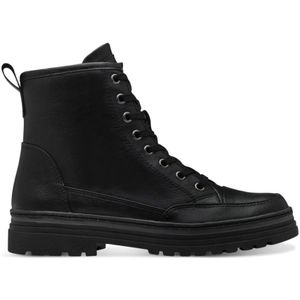 Marco Tozzi - 2-25261-43 - Veterboots - Zwart - Duurzaam Materiaal