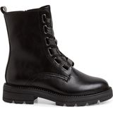 Marco Tozzi - Dames Enkellaarsje - Zwart - Synthetisch - Rits