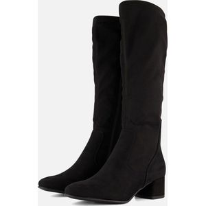 Marco Tozzi Hoge Laarzen - Zwart - Textiel