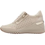 Marco Tozzi - 2-23501-44 - Sneakers - Beige - Leer en Textiel