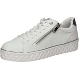 Merk - Model - Sneakers - Effen - Imitatieleer - Gevoerd