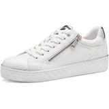 Merk - Model - Sneakers - Effen - Imitatieleer - Gevoerd