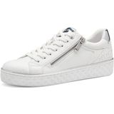 Merk - Model - Sneakers - Effen - Imitatieleer - Gevoerd