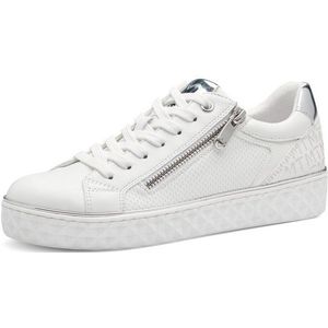 Merk - Model - Sneakers - Effen - Imitatieleer - Gevoerd