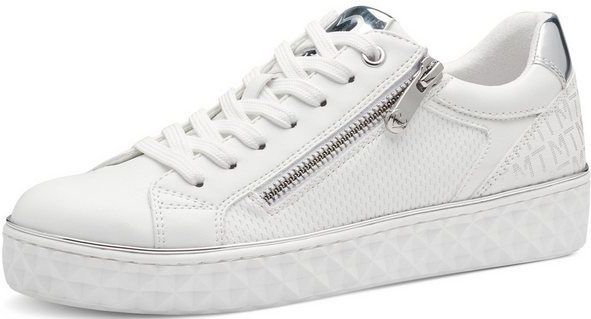 Merk - Model - Sneakers - Effen - Imitatieleer - Gevoerd