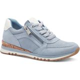 Sneakers - Effen - Imitatieleer - Gevoerd - Ritssluiting - Sleehak