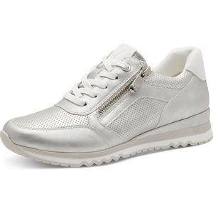 MARCO TOZZI - 2-23782-41 - Damessneakers - Licht Grijs - Textiel