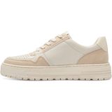 MARCO TOZZI - 2-23755-44 - Damessneakers - Crème - Veganistisch - Uitneembare Binnenzool