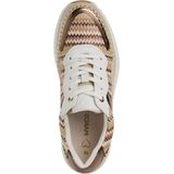 Marco Tozzi - Dames Sneaker - Blauw - Textiel/Kunststof - F-breedte