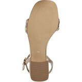 Marco Tozzi - Dames Sandaal - Zwart - Synthetisch - F-breedte