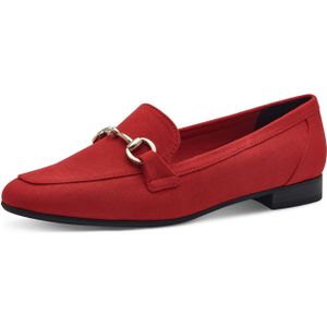 Marco Tozzi - Loafer - Zwart - Suedine - Textiel Voering