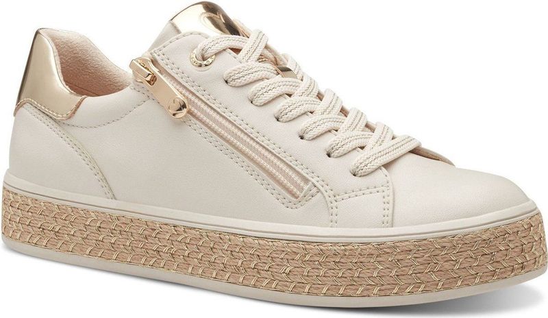 Marco Tozzi - Dames Sneaker - Blauw - Synthetisch - F-breedte