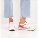 Marco Tozzi - Dames Sneaker - F-breedte - Leer/Synthetisch - Kleur: 166