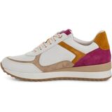 Marco Tozzi - Dames Sneaker - F-breedte - Leer/Synthetisch - Kleur: 166