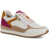 Marco Tozzi - Dames Sneaker - F-breedte - Leer/Synthetisch - Kleur: 166