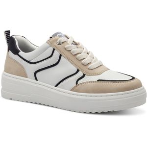 Marco Tozzi - Dames Sneaker - Wit - Textiel