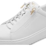Marco Tozzi - Slip-on Sneakers - Vrijetijdsschoen - Wit - Plateau Hak