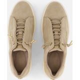 Marco Tozzi Slip-on Sneakers - Vrijetijdsschoen - Wit - Vetersluiting - Plateauhak