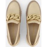 Marco Tozzi - Instappers - Goud - Textiel - Comfort Binnenzool