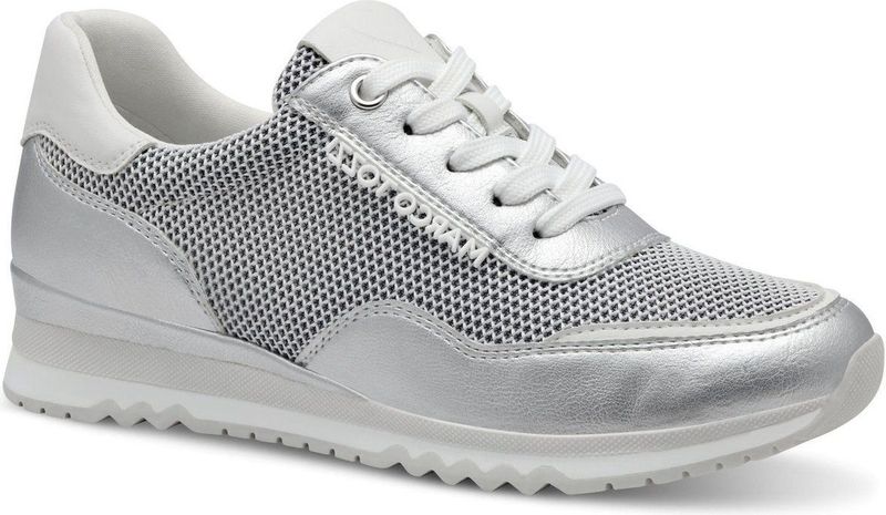 Marco Tozzi - 2-23731-44 - Damessneakers - Wit/Zilver