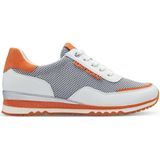 Marco Tozzi - Dames Sneaker - F-breedte - Textiel en Kunststof - Kleur: Zwart