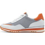 Marco Tozzi - Dames Sneaker - F-breedte - Textiel en Kunststof - Kleur: Zwart