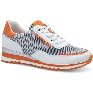 Marco Tozzi - Dames Sneaker - F-breedte - Textiel en Kunststof - Kleur: Zwart