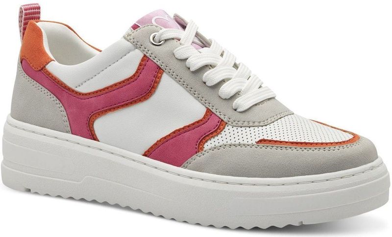 Marco Tozzi - Dames Sneaker - Zwart - Textiel