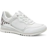 MARCO TOZZI 2-23726-44 Damessneakers - Wit - Veganistisch - Uitneembare Binnenzool