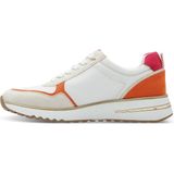 Marco Tozzi - Dames Sneaker - Blauw - Materiaalmix - F-breedte