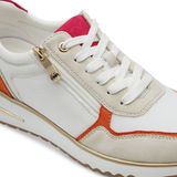 Marco Tozzi - Dames Sneaker - Blauw - Materiaalmix - F-breedte