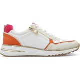 Marco Tozzi - Dames Sneaker - Blauw - Materiaalmix - F-breedte