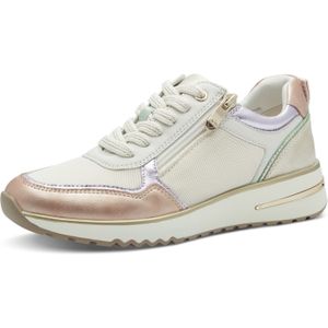 Marco Tozzi - 2-23754-44 - Damessneakers - Crème - Casual Schoenen