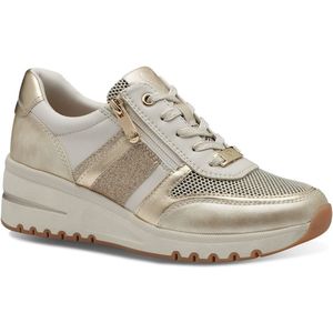 Marco Tozzi 2-23732-44 Damessneakers, crème, 42 EU, cr�ème, 42 EU