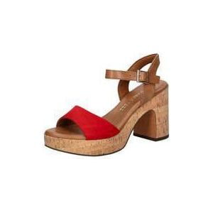 Design - Sandaal - Color-Blocking - Imitatieleer - Blokhak - Open Toe