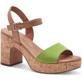 Marco Tozzi - 2-28008-757 - Sandaal - Zwart - Textiel/Synthetisch