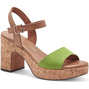 Marco Tozzi - 2-28008-757 - Sandaal - Zwart - Textiel/Synthetisch