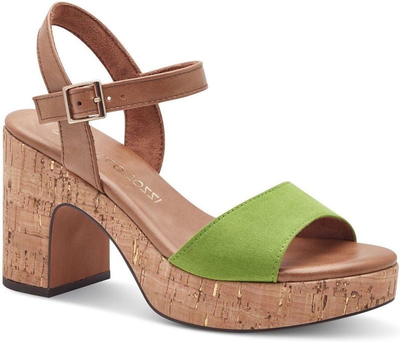 Marco Tozzi - 2-28008-757 - Sandaal - Zwart - Textiel/Synthetisch