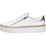 MARCO TOZZI Dames Plateausneaker - Wit - Kam